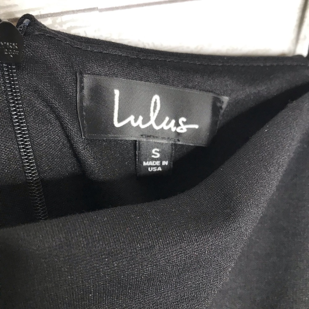 Lulus All She Wants Off-the-Shoulder Midi Dress S - Picture 5 of 7